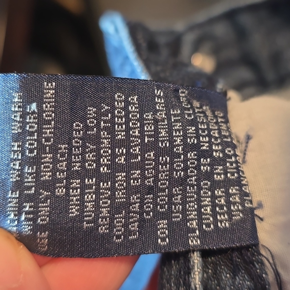 Les Halles Dark Blue Denim Ankle/Cropped Jeans Size 28 - Picture 11 of 11